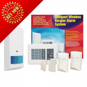AEI Security - Compact Wireless Alarm System (3400-080-434) 