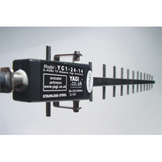 DigiSender Yagi - 1KM Antenna (14dB)  with 12.5m Low Loss Cable (YG2414CB12) 