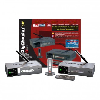 DigiSender X7 - Quad Input 2.4GHz Wireless Video Sender (DG440) 